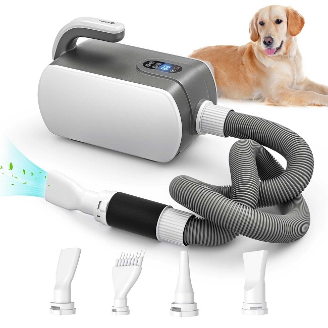 dog grooming dryer and accessories